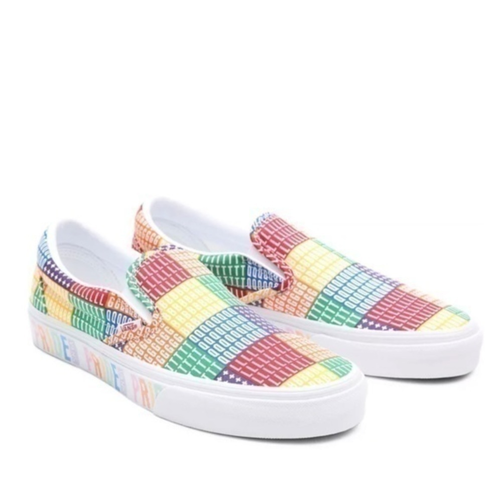 NEW Vans Pride Classic Slip-On Shoes Size 6.5 - Picture 6 of 7